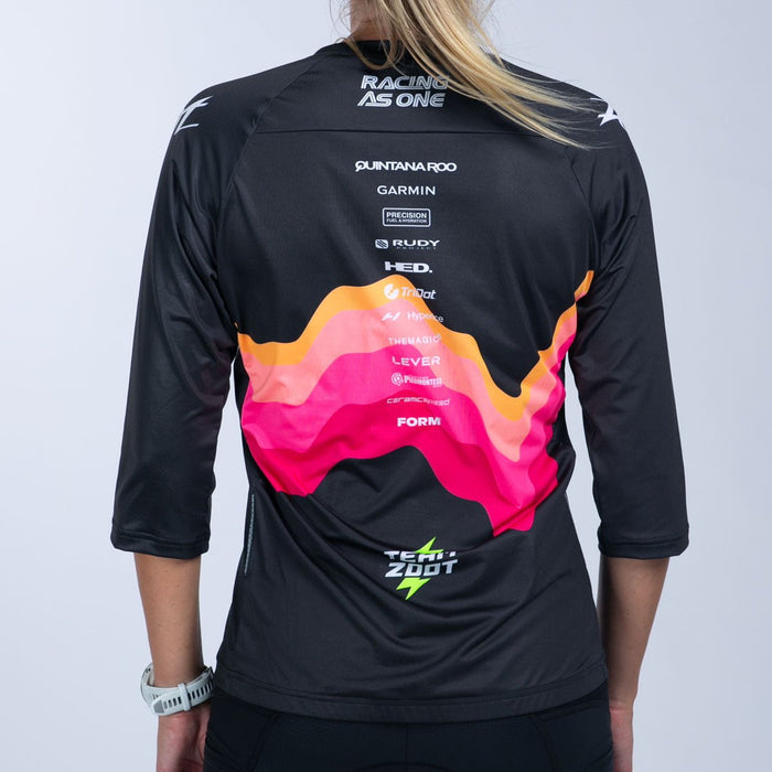 Team Zoot CYCLE JERSEYS Women's Recon Cycle 3/4" Sleeve Dirt Shirt - Team Zoot 2025