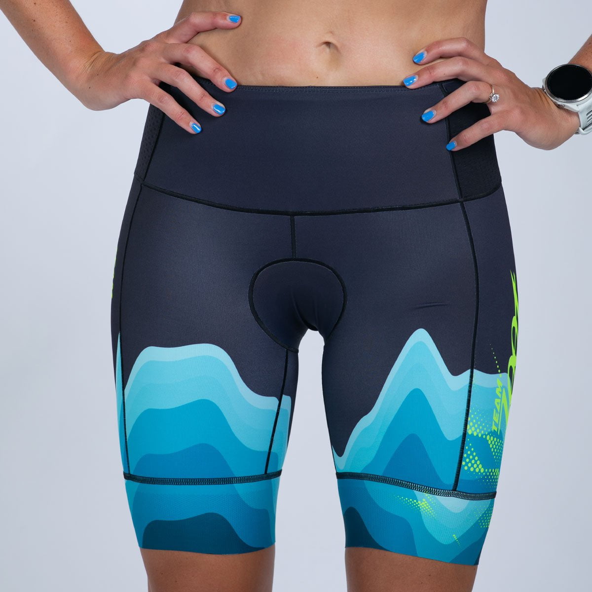 Team Zoot TRI SHORTS Women's Ltd Tri 8" Short - Team Zoot 2025