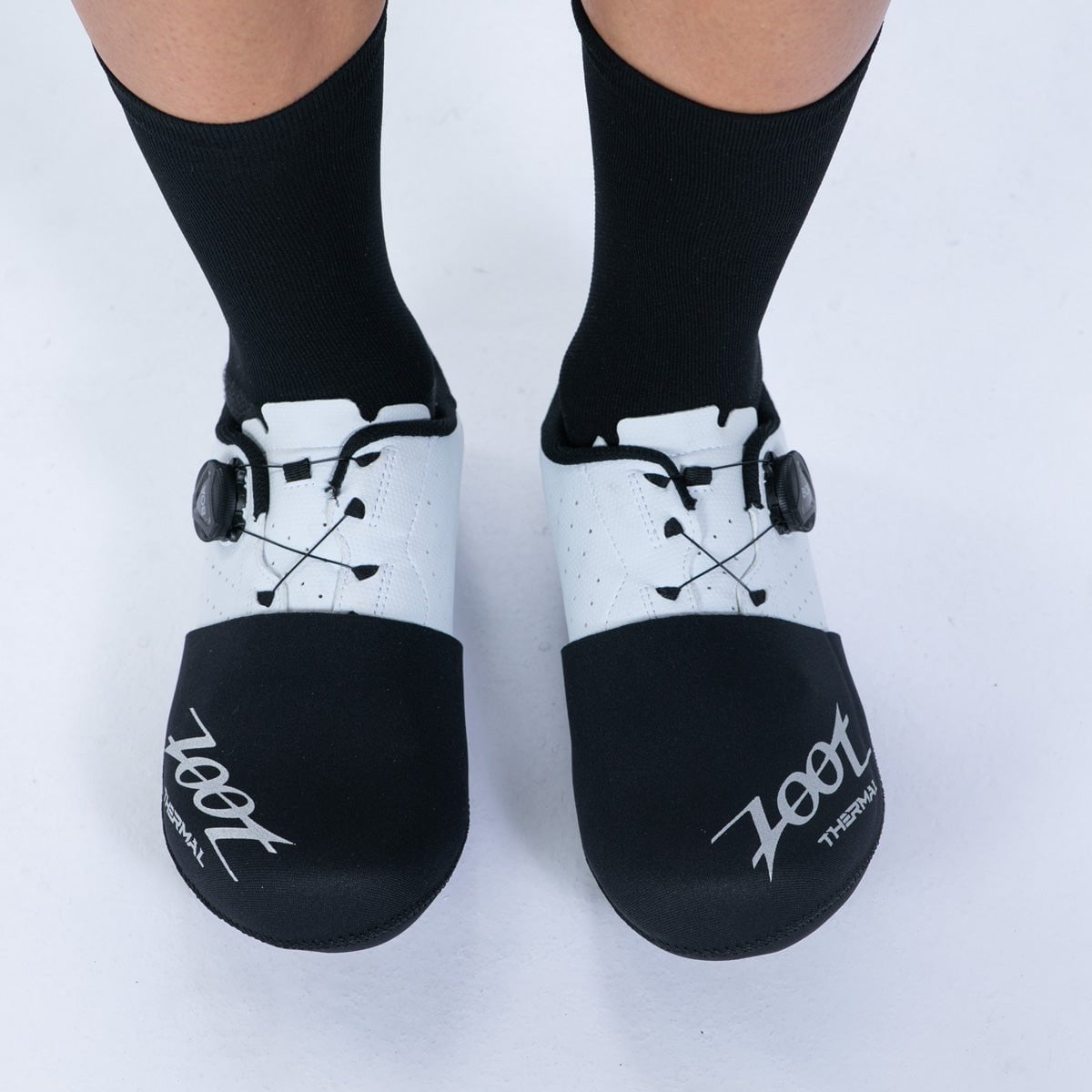 Zoot Sports ACCESSORIES Unisex Neoprene Toe Covers - Onyx Silver