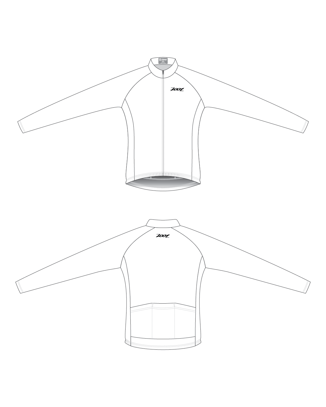 Zoot Sports CUSTOM Custom Men's Cycle Thermo Jersey