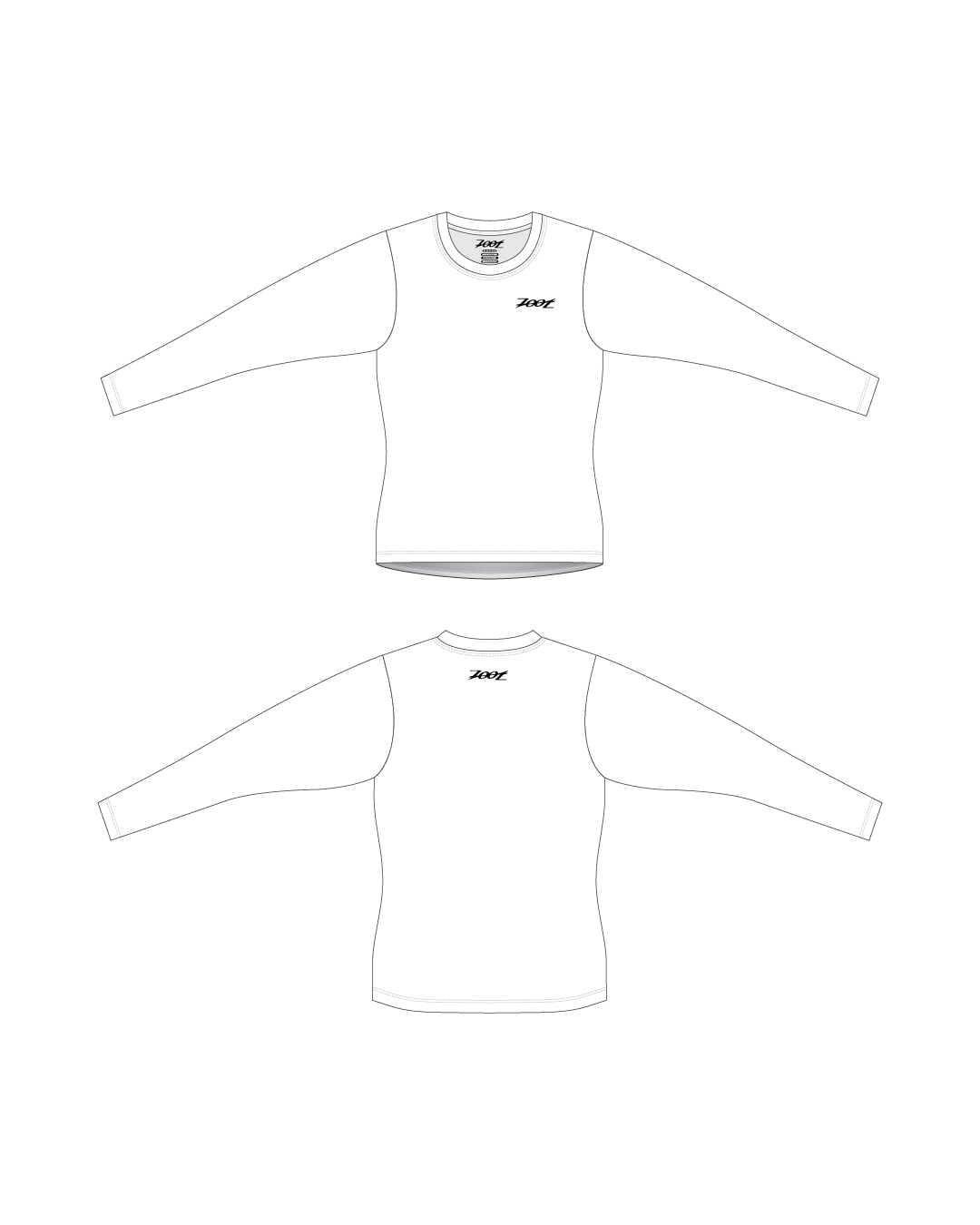 Zoot Sports CUSTOM Custom Men's Run Long Sleeve Tee