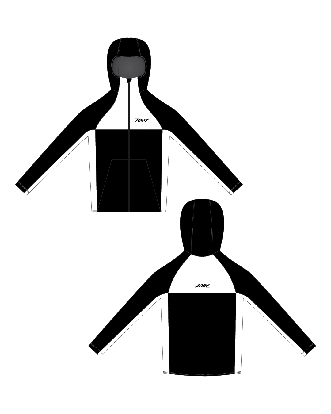 Zoot Sports CUSTOM Custom Men's Run Track Jacket