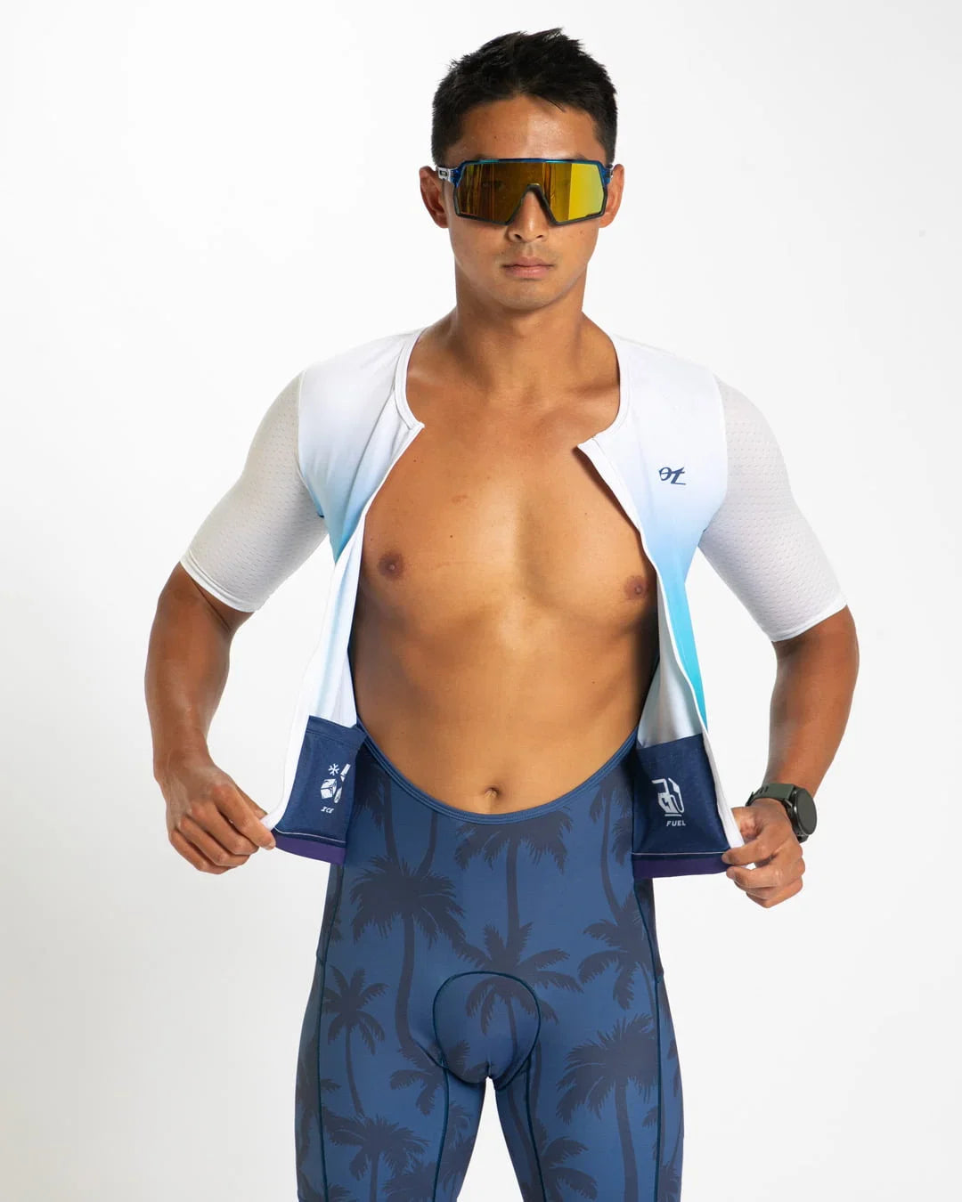 Zoot Sports CUSTOM Custom Men's Tri Aero FZ Racesuit