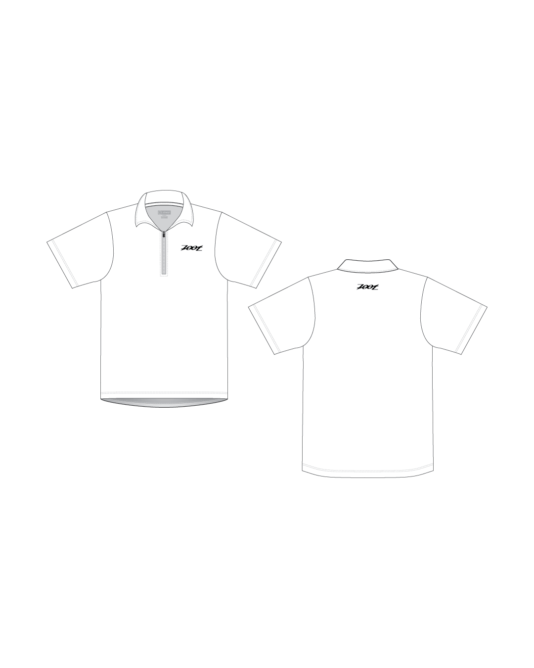 Zoot Sports CUSTOM Custom Men's Zip Polo Shirt