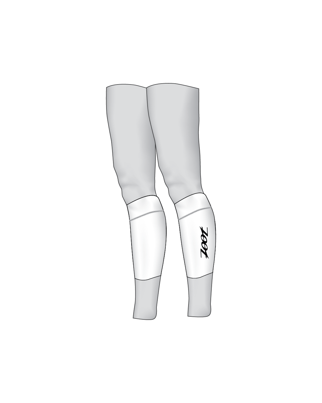 Zoot Sports CUSTOM Custom Unisex Aero Calf Sleeves