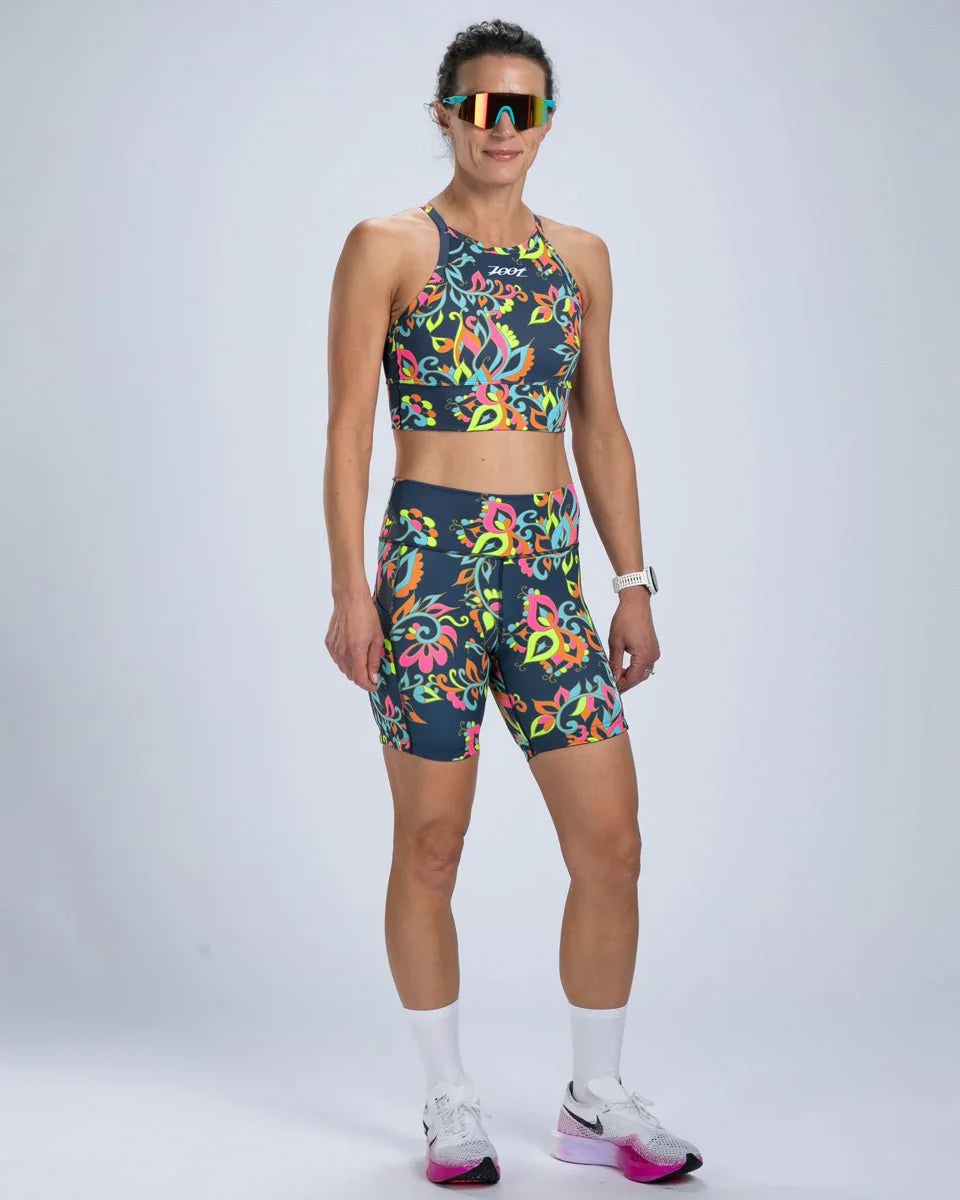 Zoot Sports CUSTOM Custom Women's Run 6" Pulse High-Rise Short
