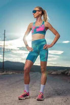 Zoot Sports CUSTOM Custom Women's Run 8" Pulse High-Rise Short