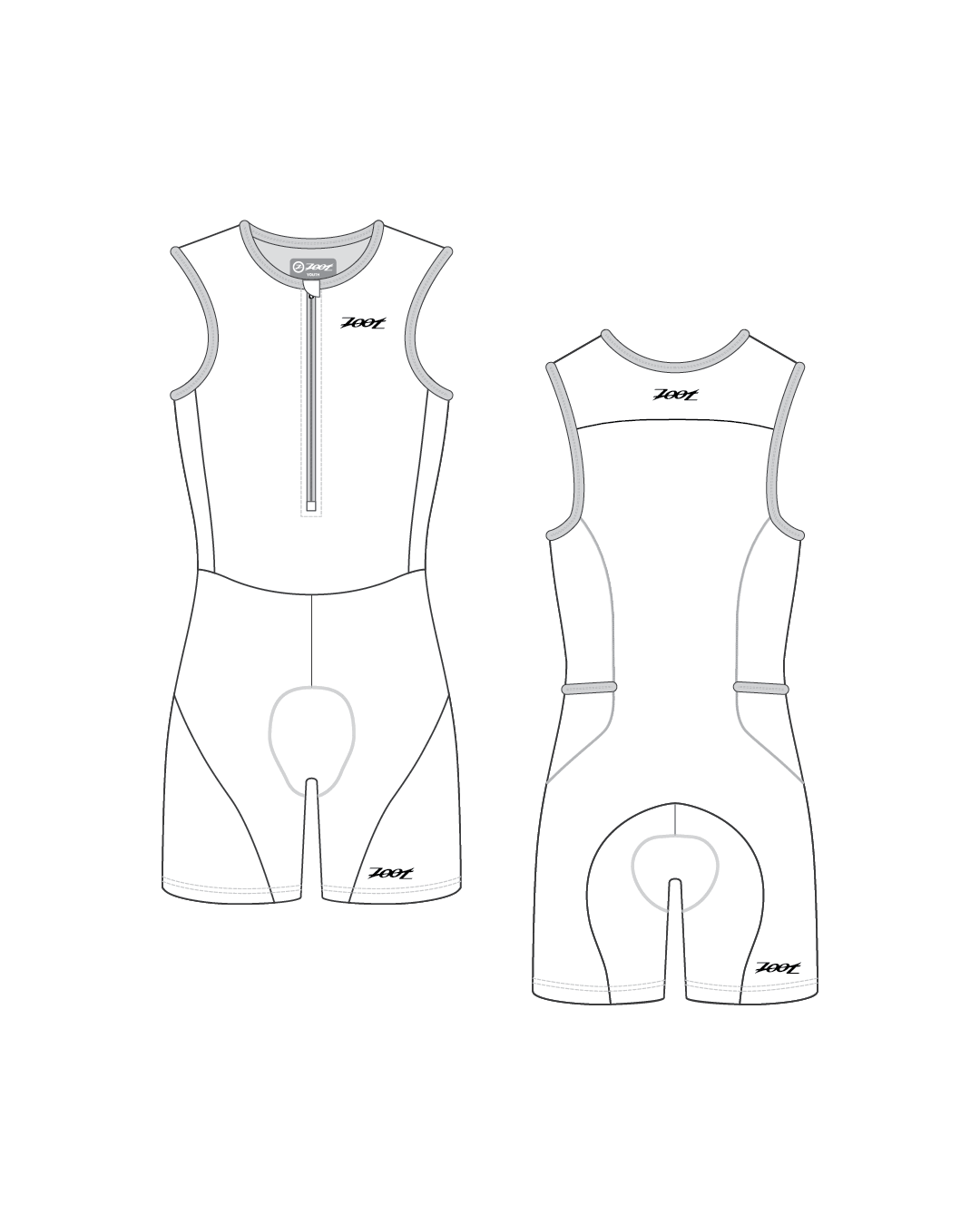 Zoot Sports CUSTOM Custom Youth Tri Racesuit