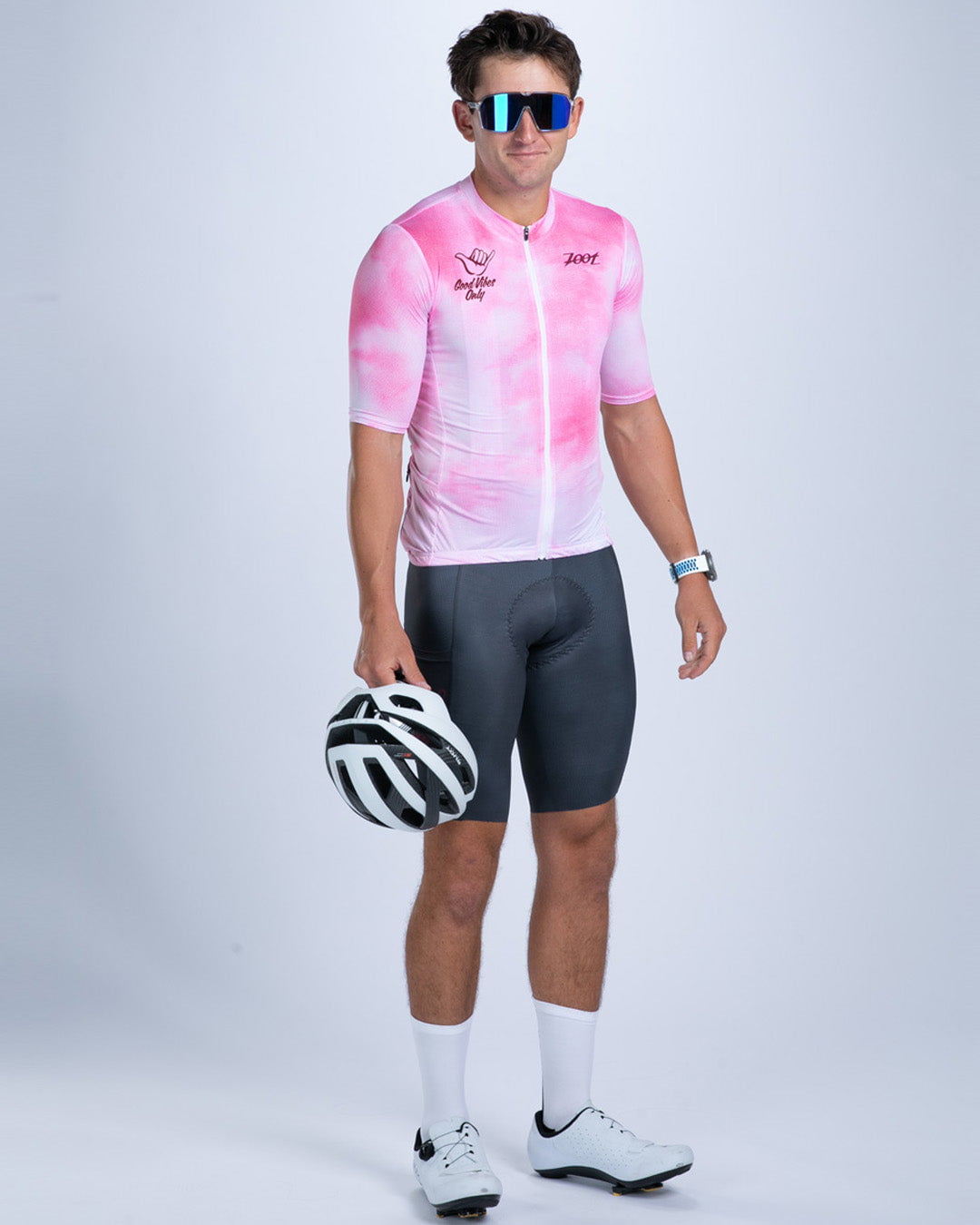 Zoot Sports CYCLE BIBS Men's Cycle Seamless Cargo Bib Short - Good Vibes Only