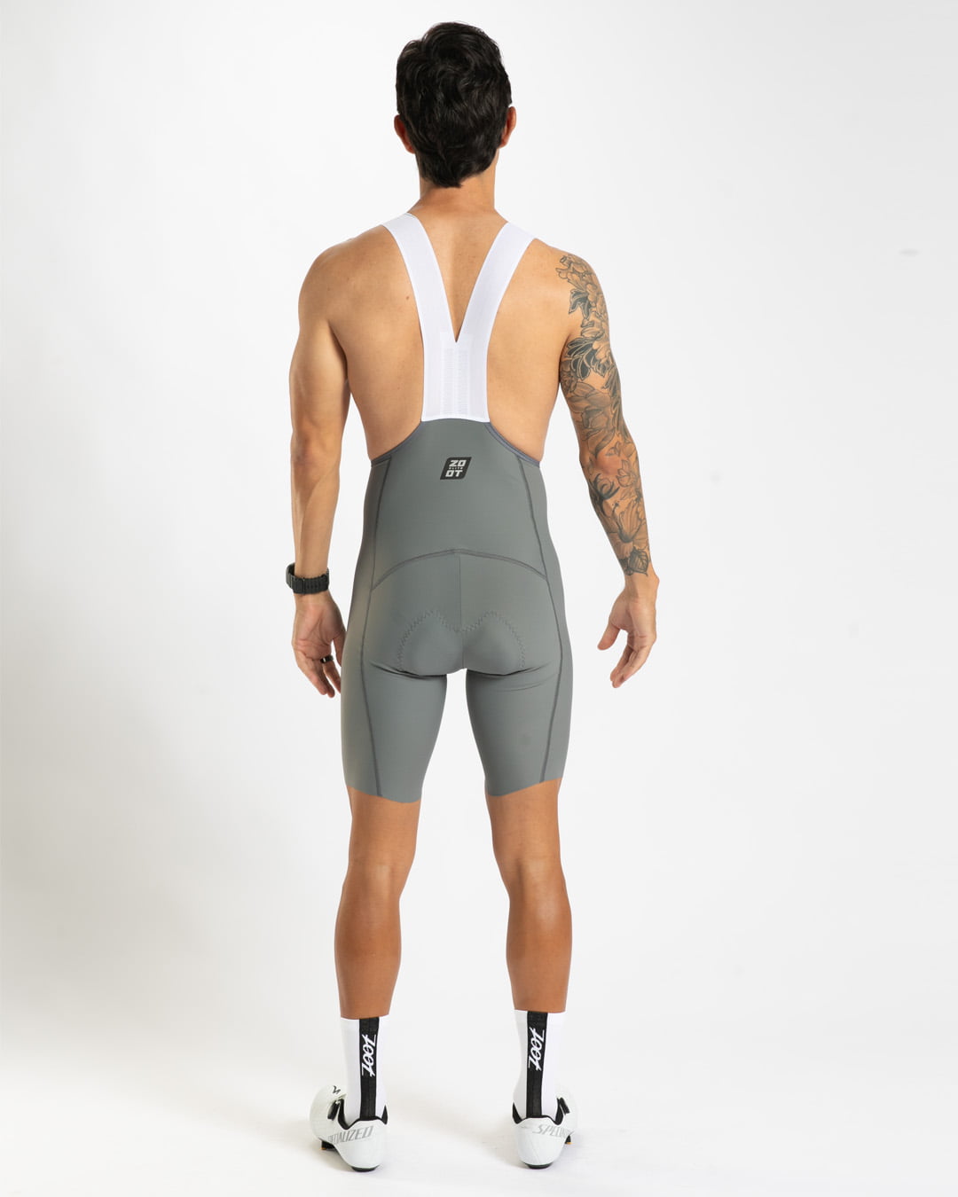 Zoot Sports CYCLE BIBS Men's Elite Cycle Bib - Mist Grey