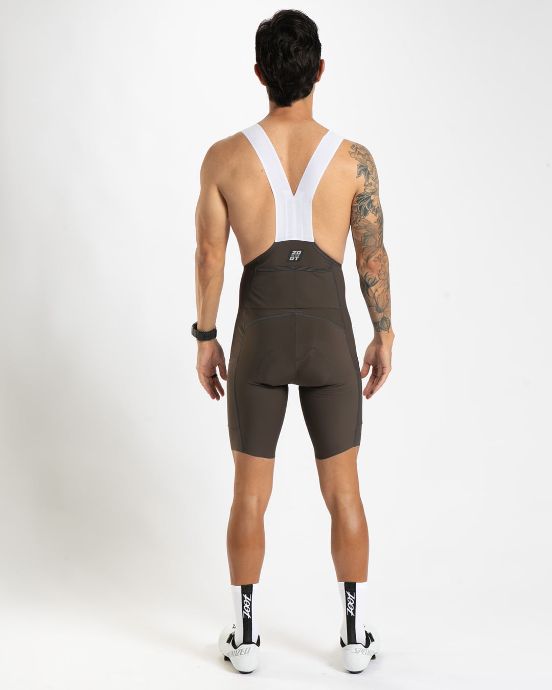 Zoot Sports CYCLE BIBS Men's Elite Cycle Cargo Bib - Mocha