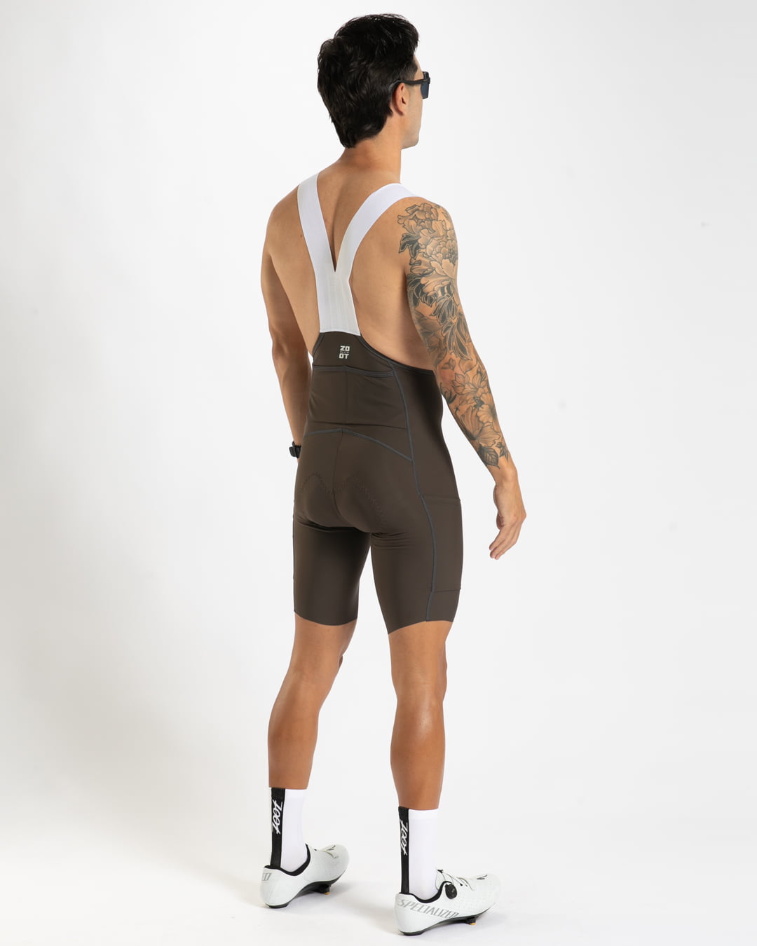 Zoot Sports CYCLE BIBS Men's Elite Cycle Cargo Bib - Mocha