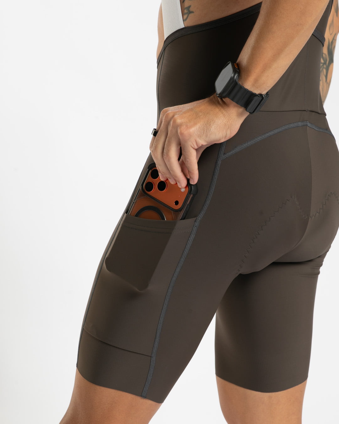 Zoot Sports CYCLE BIBS Men's Elite Cycle Cargo Bib - Mocha