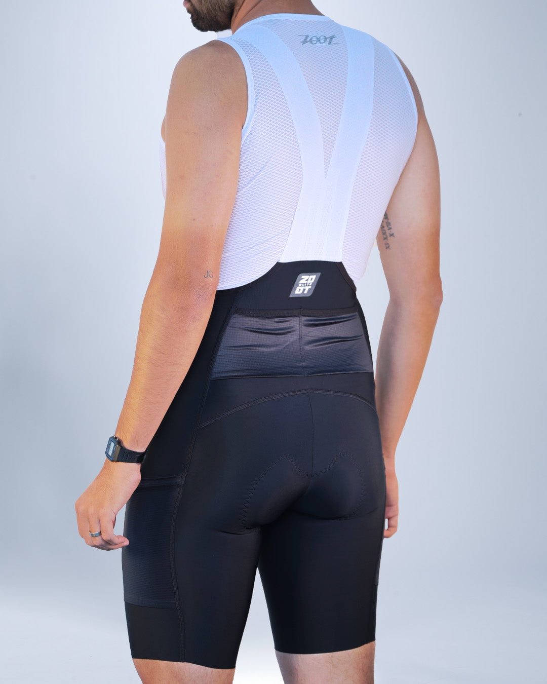 Zoot Sports CYCLE BIBS Men's Elite Cycle Cargo Bib Short - Black