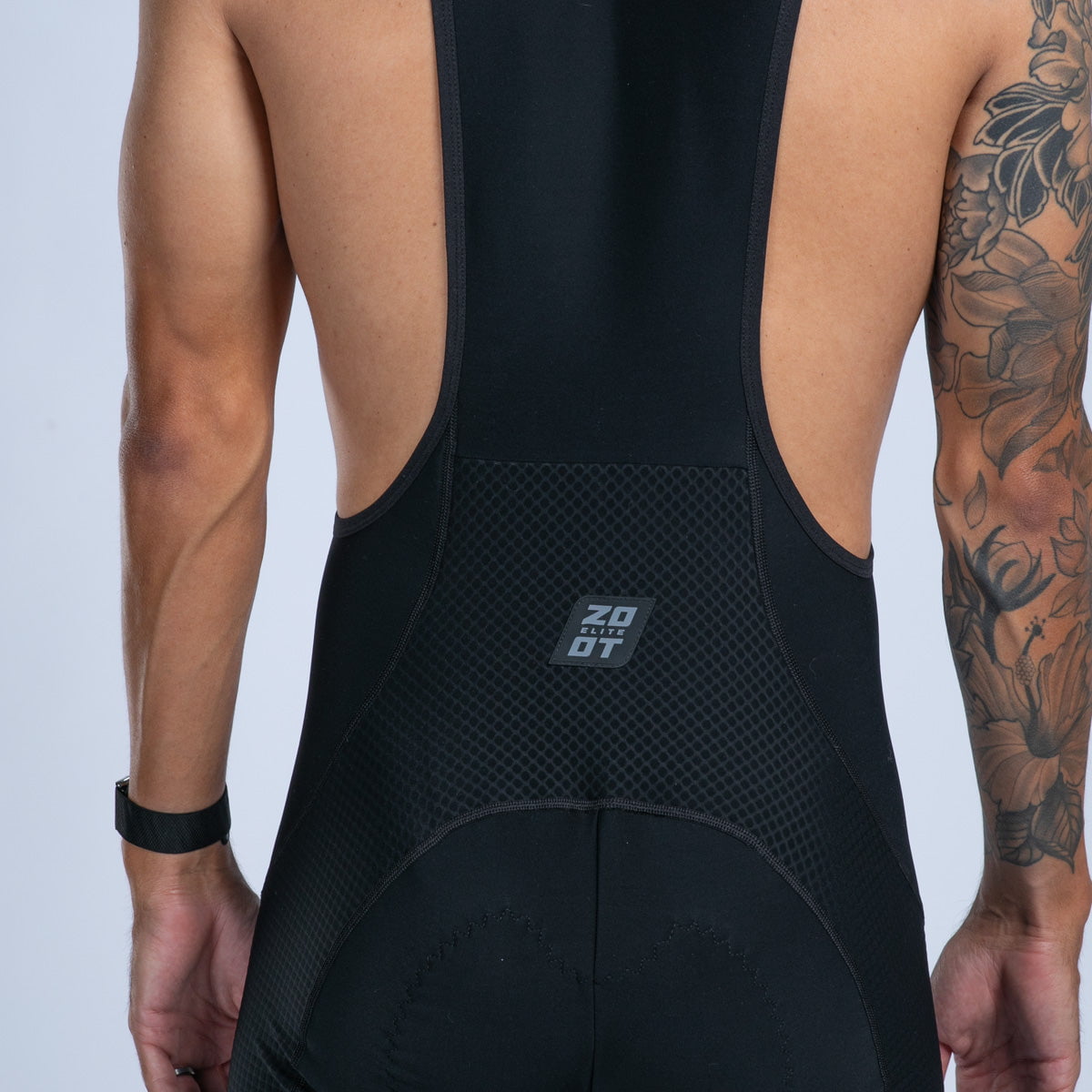 Zoot Sports CYCLE BIBS Men's Elite Cycle Hallocore Thermal Bib Tight - Jet Black