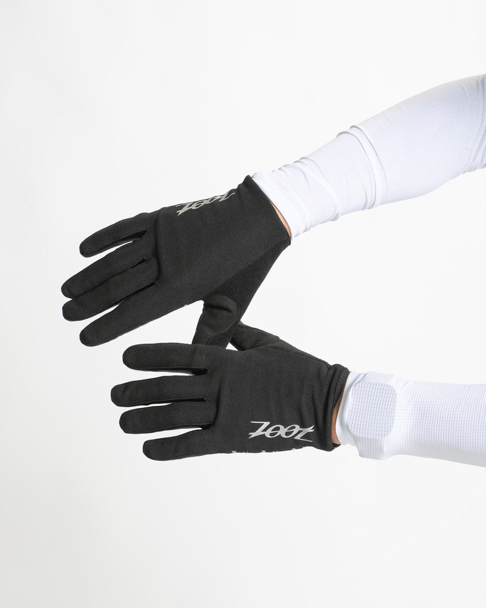 Unisex Full Finger Glove - Jet Black