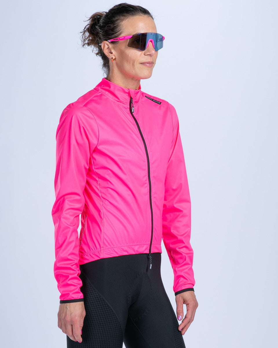 Zoot Sports CYCLE JACKETS Women's Elite Cycle Jacket - Hi Viz Pink