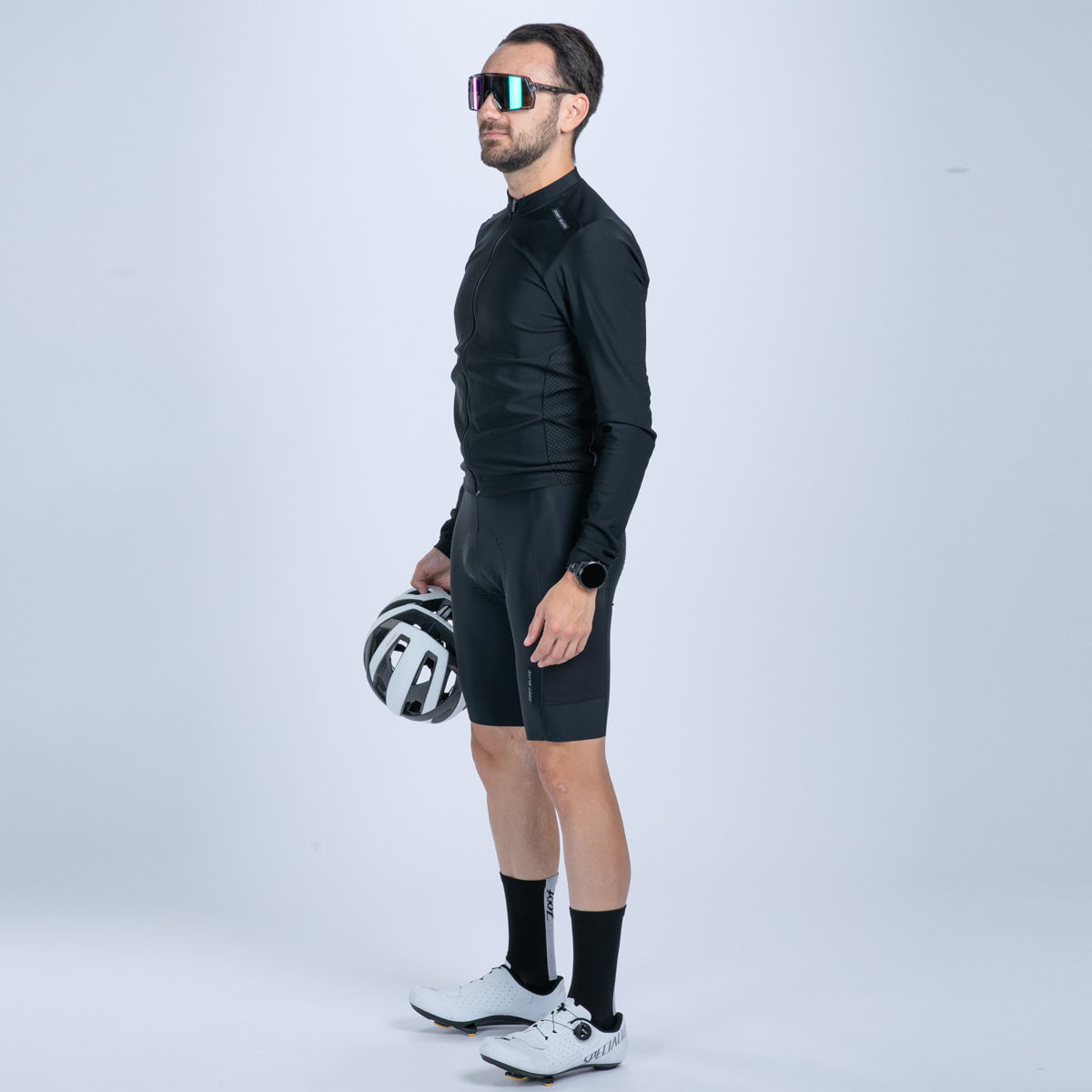 Zoot Sports CYCLE JERSEYS Men's Elite Cycle Hallocore Thermal Jersey - Jet Black