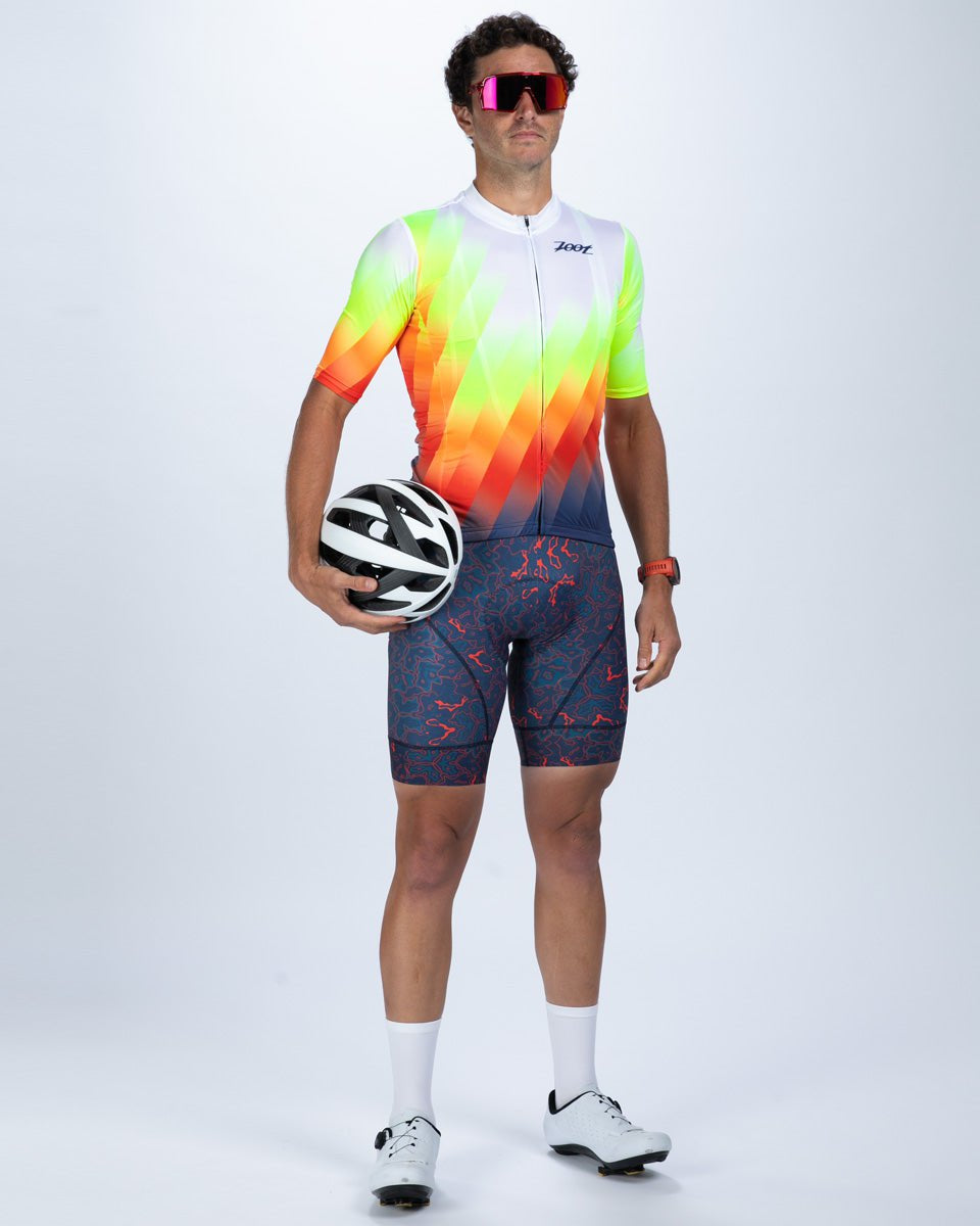 Zoot Sports CYCLE JERSEYS Men's Ltd Cycle Aero Jersey - Costa Del Sol
