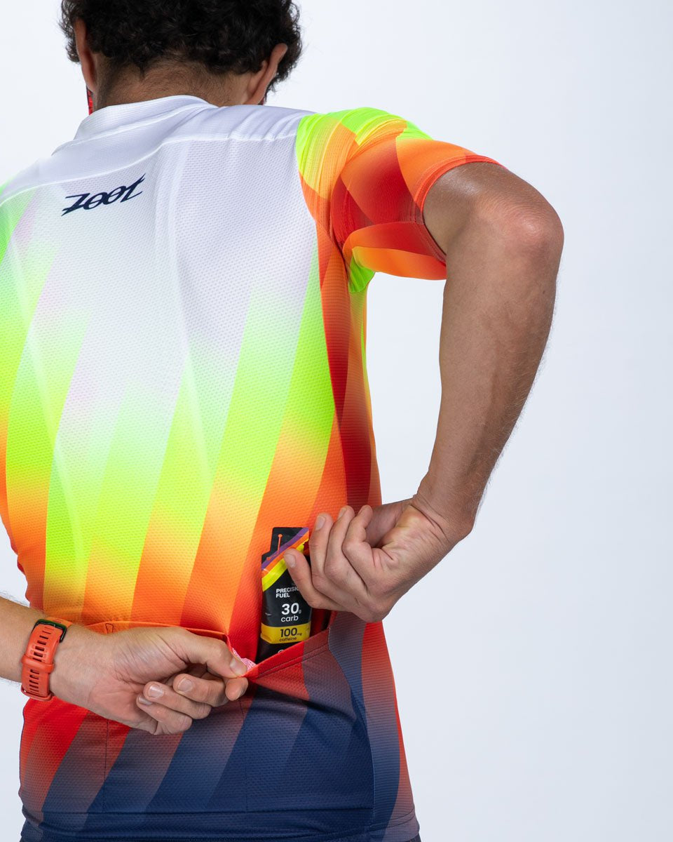 Zoot Sports CYCLE JERSEYS Men's Ltd Cycle Aero Jersey - Costa Del Sol