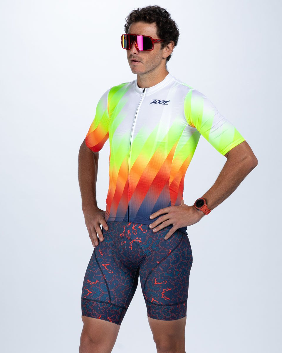 Zoot Sports CYCLE JERSEYS Men's Ltd Cycle Aero Jersey - Costa Del Sol