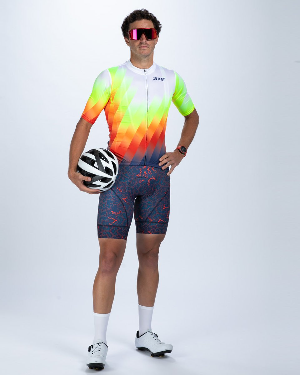 Zoot Sports CYCLE JERSEYS Men's Ltd Cycle Aero Jersey - Costa Del Sol