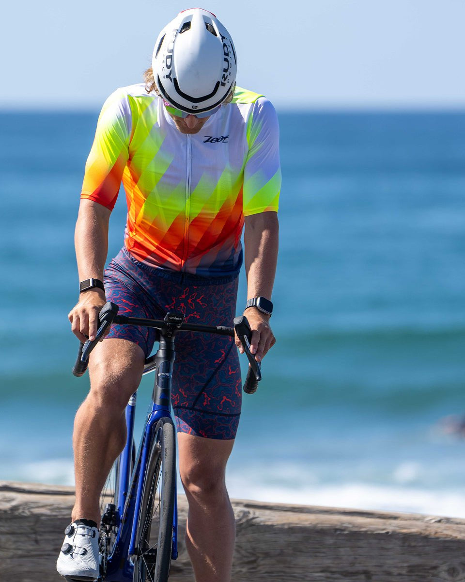 Zoot Sports CYCLE JERSEYS Men's Ltd Cycle Aero Jersey - Costa Del Sol