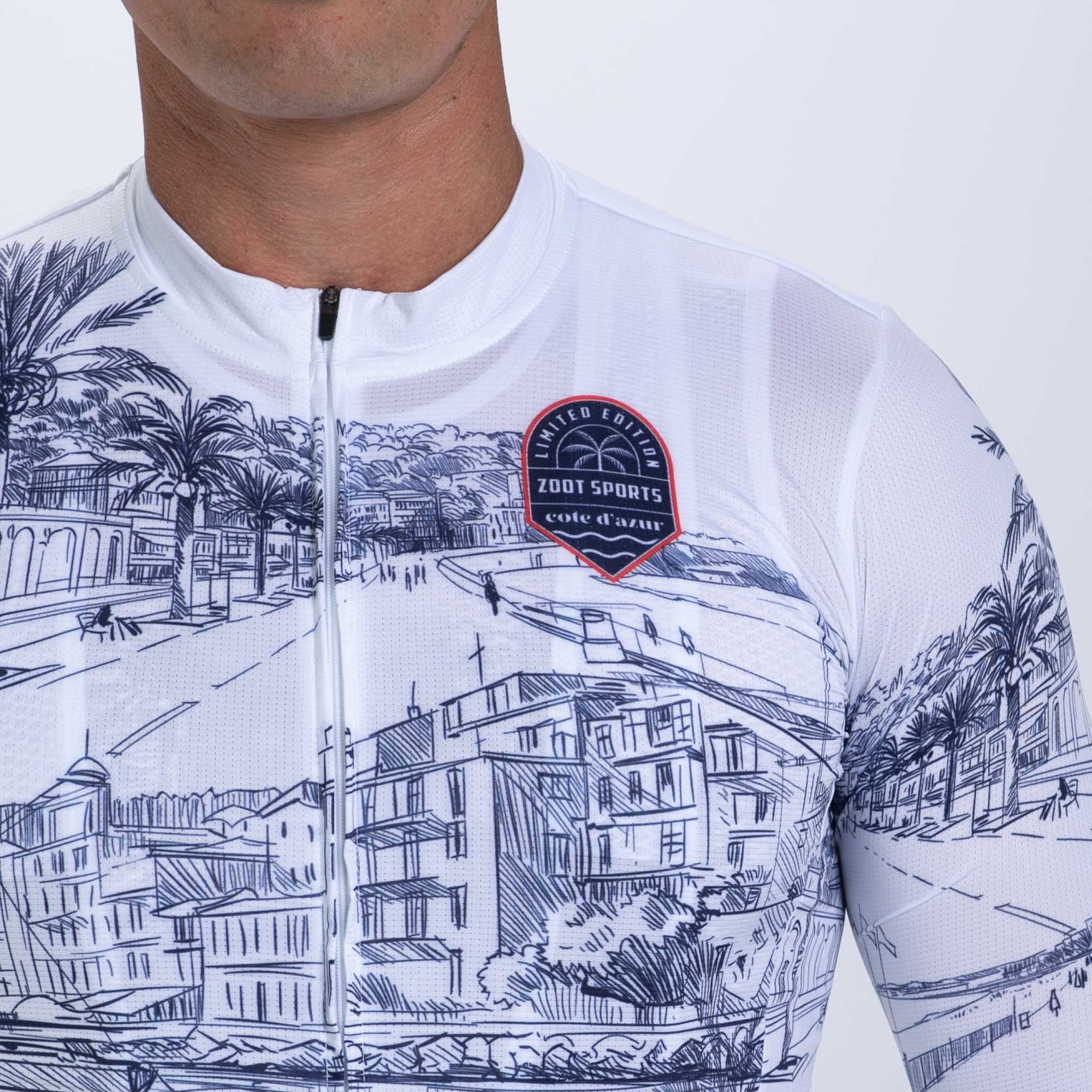 Zoot Sports CYCLE JERSEYS Men's Ltd Cycle Aero Jersey - Cote d'Azur