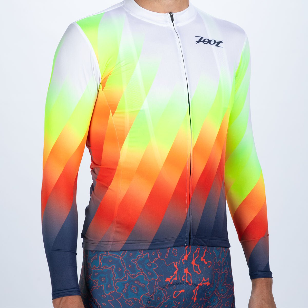 Zoot Sports CYCLE JERSEYS Men's Ltd Cycle Sun Stop Ls Jersey - Costa Del Sol