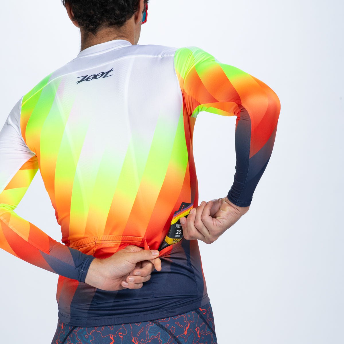 Zoot Sports CYCLE JERSEYS Men's Ltd Cycle Sun Stop Ls Jersey - Costa Del Sol