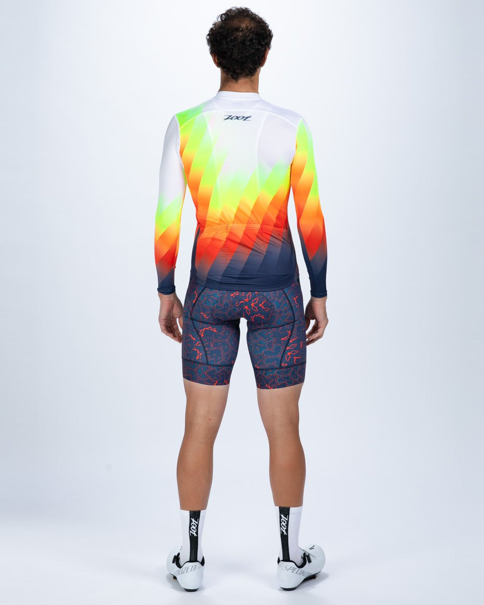 Zoot Sports CYCLE JERSEYS Men's Ltd Cycle Sun Stop Ls Jersey - Costa Del Sol