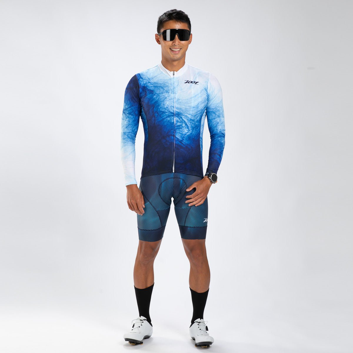 Zoot Sports CYCLE JERSEYS Men's Ltd Cycle Sun Stop Ls Jersey - La Plage