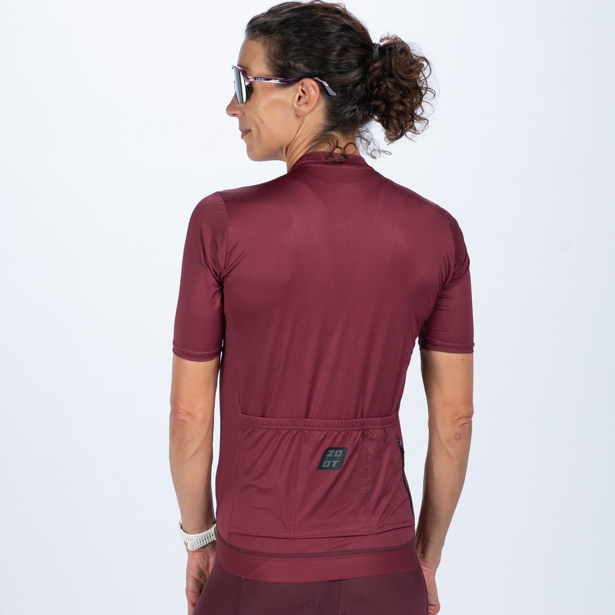 Zoot Sports CYCLE JERSEYS Women's Elite Cycle Aero Jersey - Burgundy