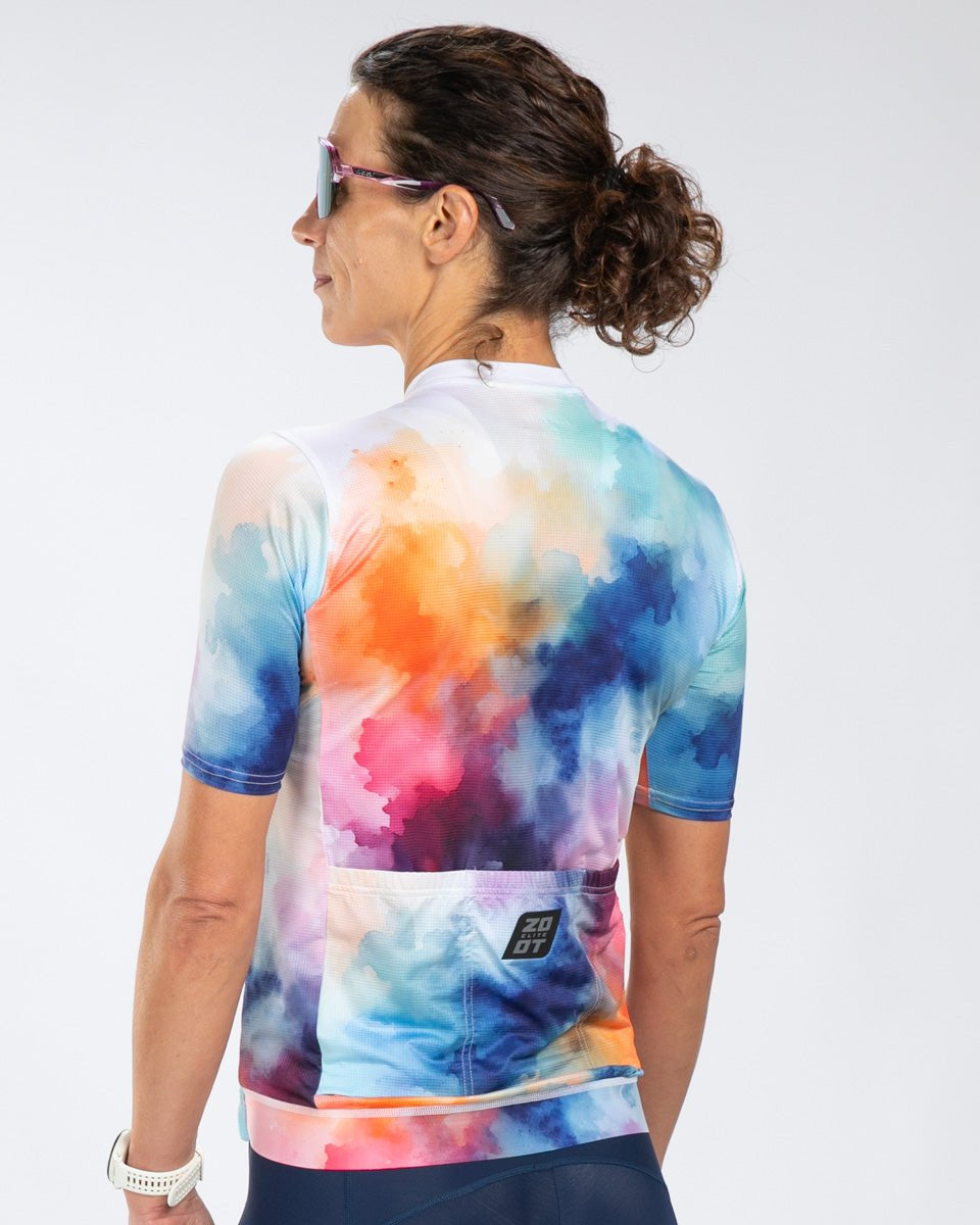 Zoot Sports CYCLE JERSEYS Women's Elite Cycle Aero Jersey - Chromoflow