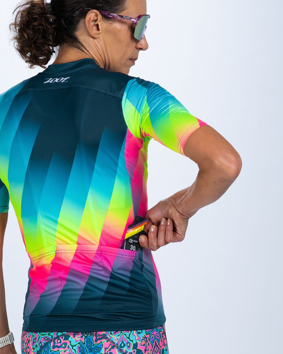 Zoot Sports CYCLE JERSEYS Women's Ltd Cycle Aero Jersey - Costa Del Sol