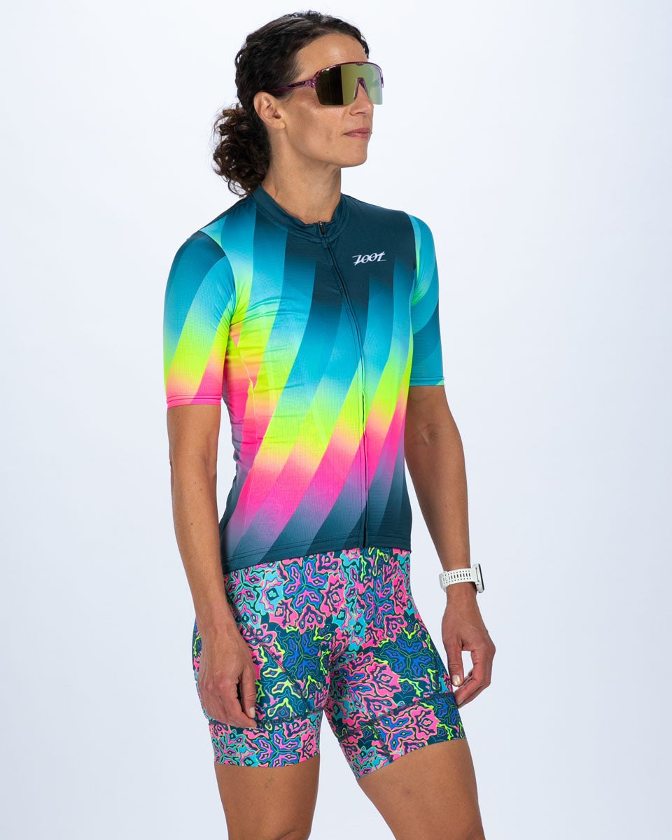 Zoot Sports CYCLE JERSEYS Women's Ltd Cycle Aero Jersey - Costa Del Sol