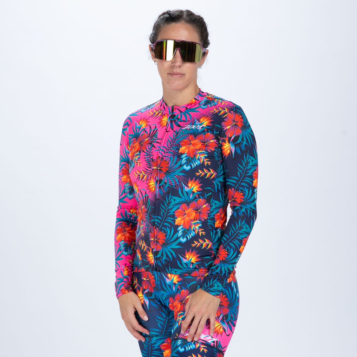 Zoot Sports CYCLE JERSEYS Women's Ltd Cycle Sun Stop Ls Jersey - Queen K