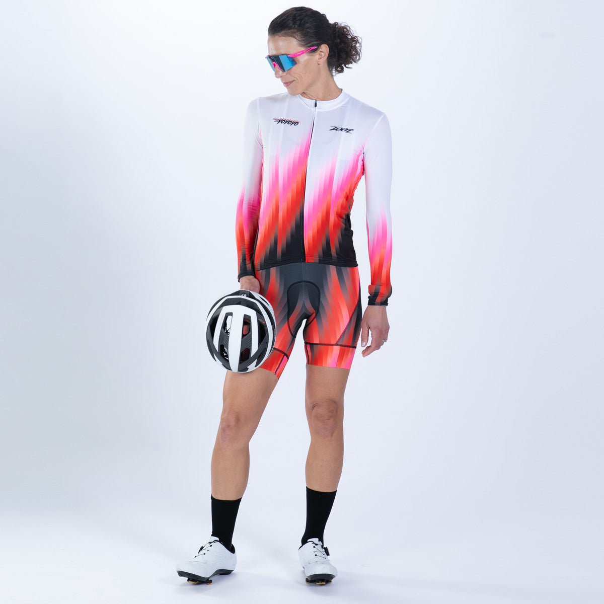 Zoot Sports CYCLE JERSEYS Women's Ltd Cycle Sun Stop Ls Jersey - Yo Yo Yo