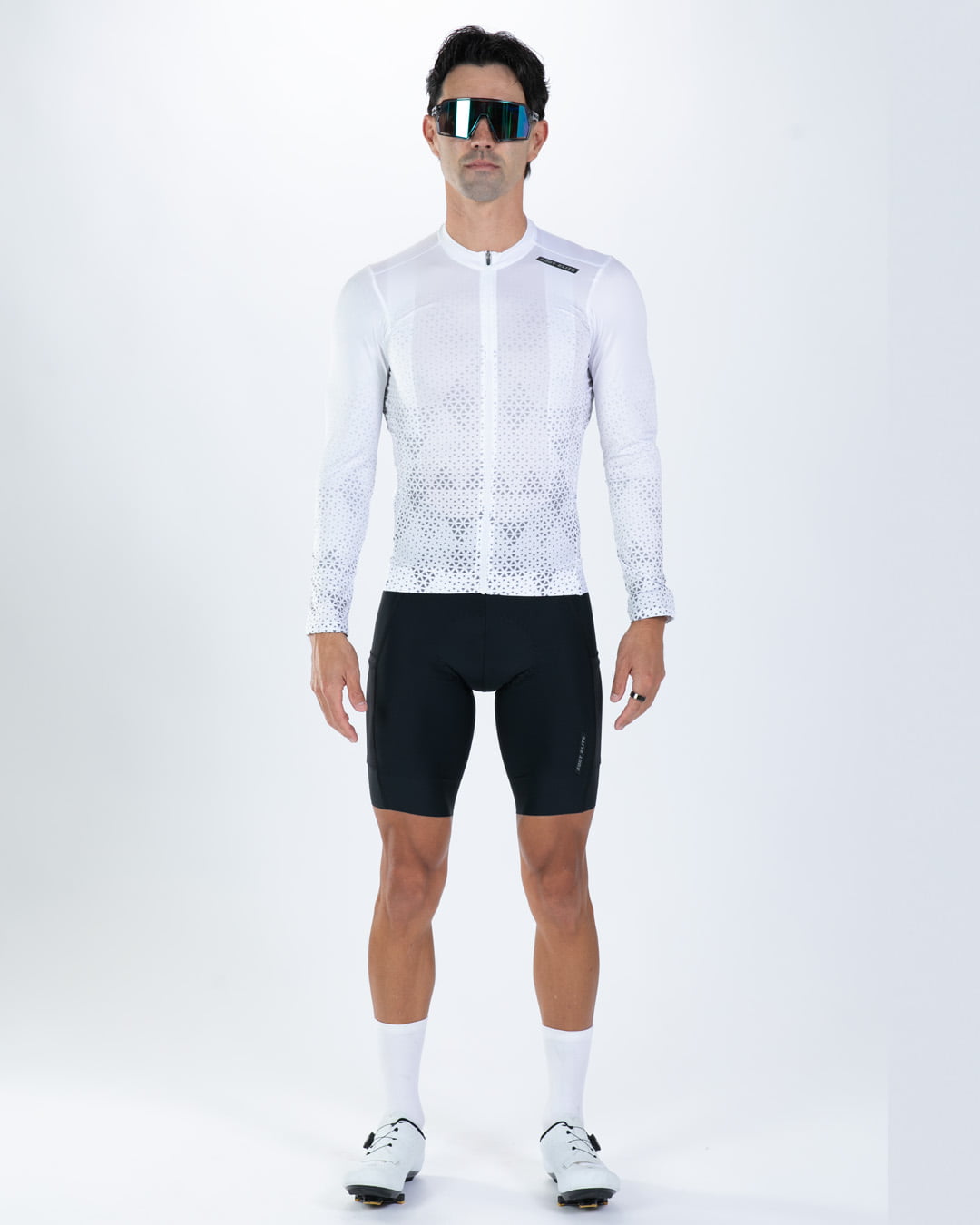 Zoot Sports CYCLE LONG SLEEVE JERSEYS Men's Elite Cycle Ls Aero Jersey - Sonic White