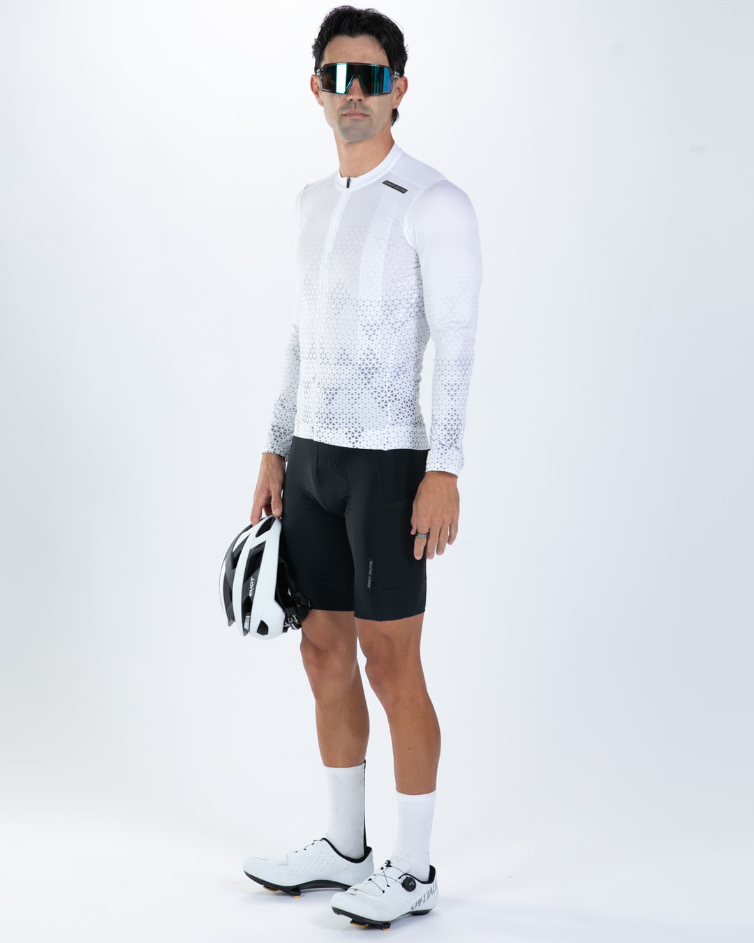 Zoot Sports CYCLE LONG SLEEVE JERSEYS Men's Elite Cycle Ls Aero Jersey - Sonic White