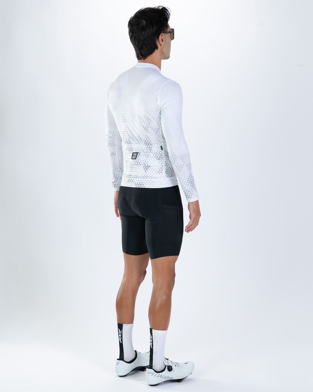 Zoot Sports CYCLE LONG SLEEVE JERSEYS Men's Elite Cycle Ls Aero Jersey - Sonic White