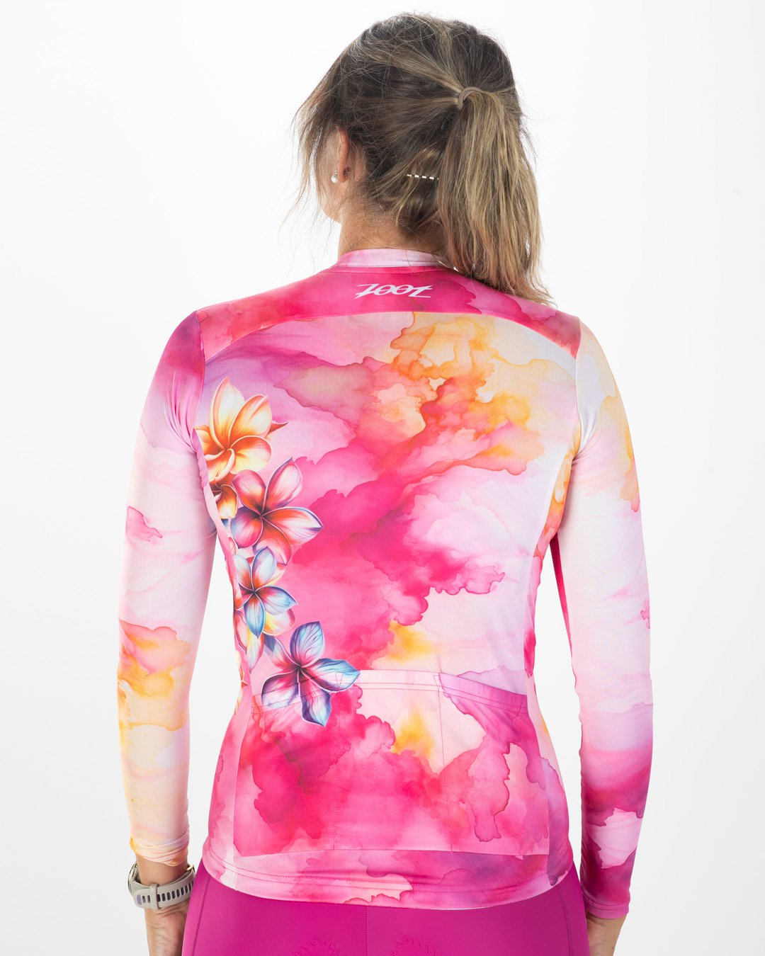 Zoot Sports CYCLE LONG SLEEVE JERSEYS Women's Ltd Cycle Sun Stop Ls Jersey - Kaholo