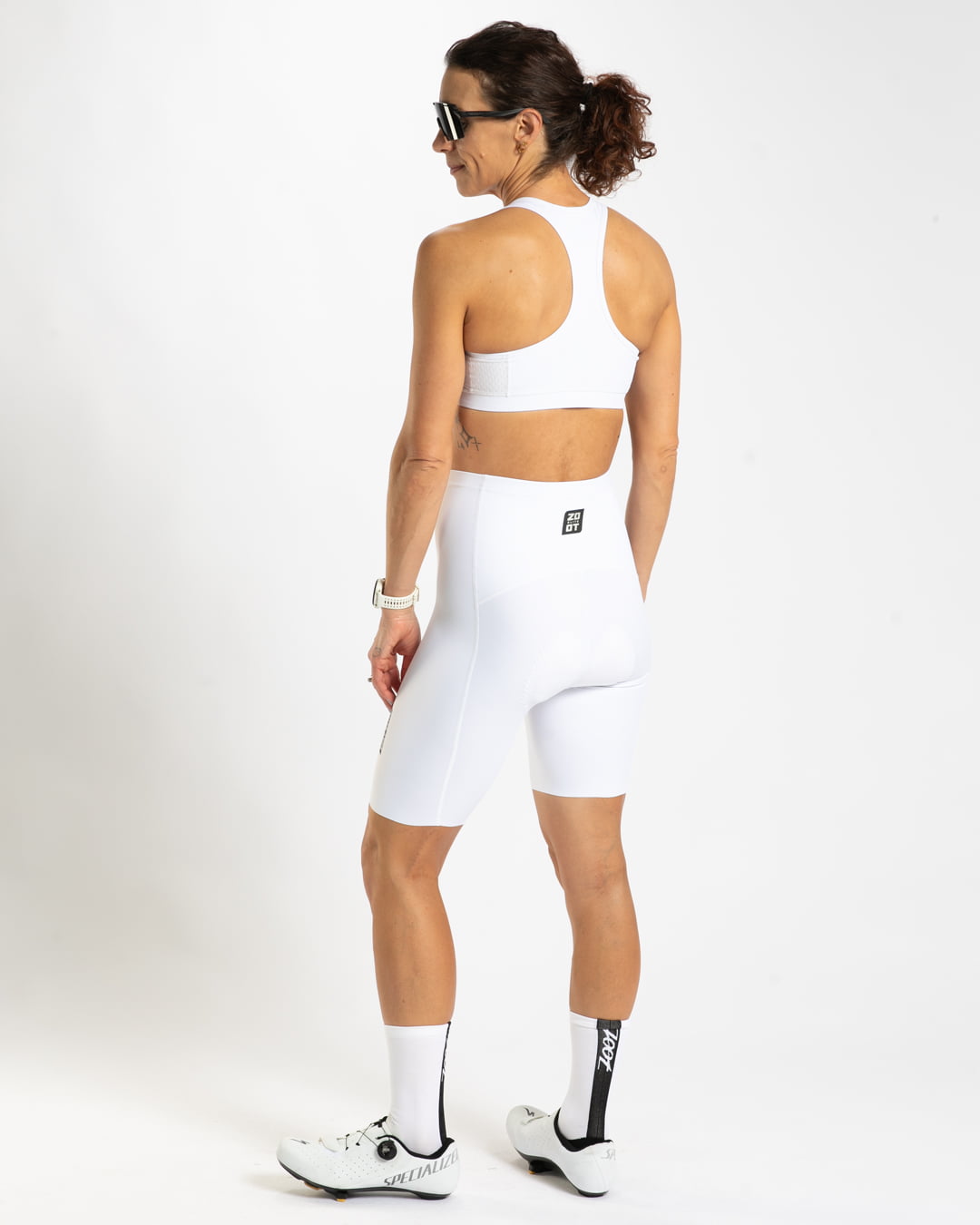 Zoot Sports CYCLE SHORTS Women's Elite Cycle High-Rise Short - Flat White