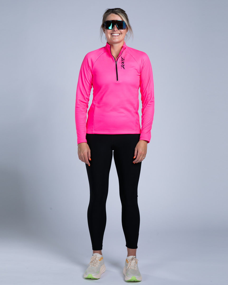 Zoot Sports CYCLE SHORTS Women's Elite Run Hallocore Thermal Tight - Jet Black