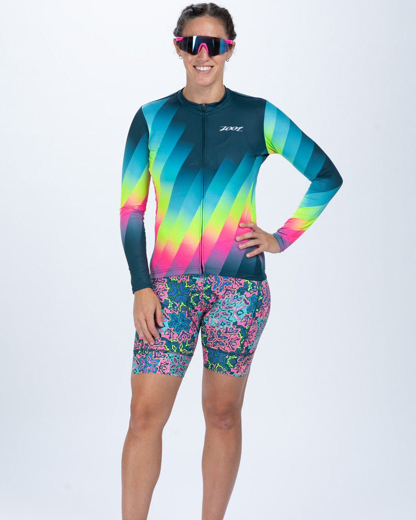 Zoot Sports CYCLE SHORTS Women's Ltd Cycle High-Rise Short - Costa Del Sol