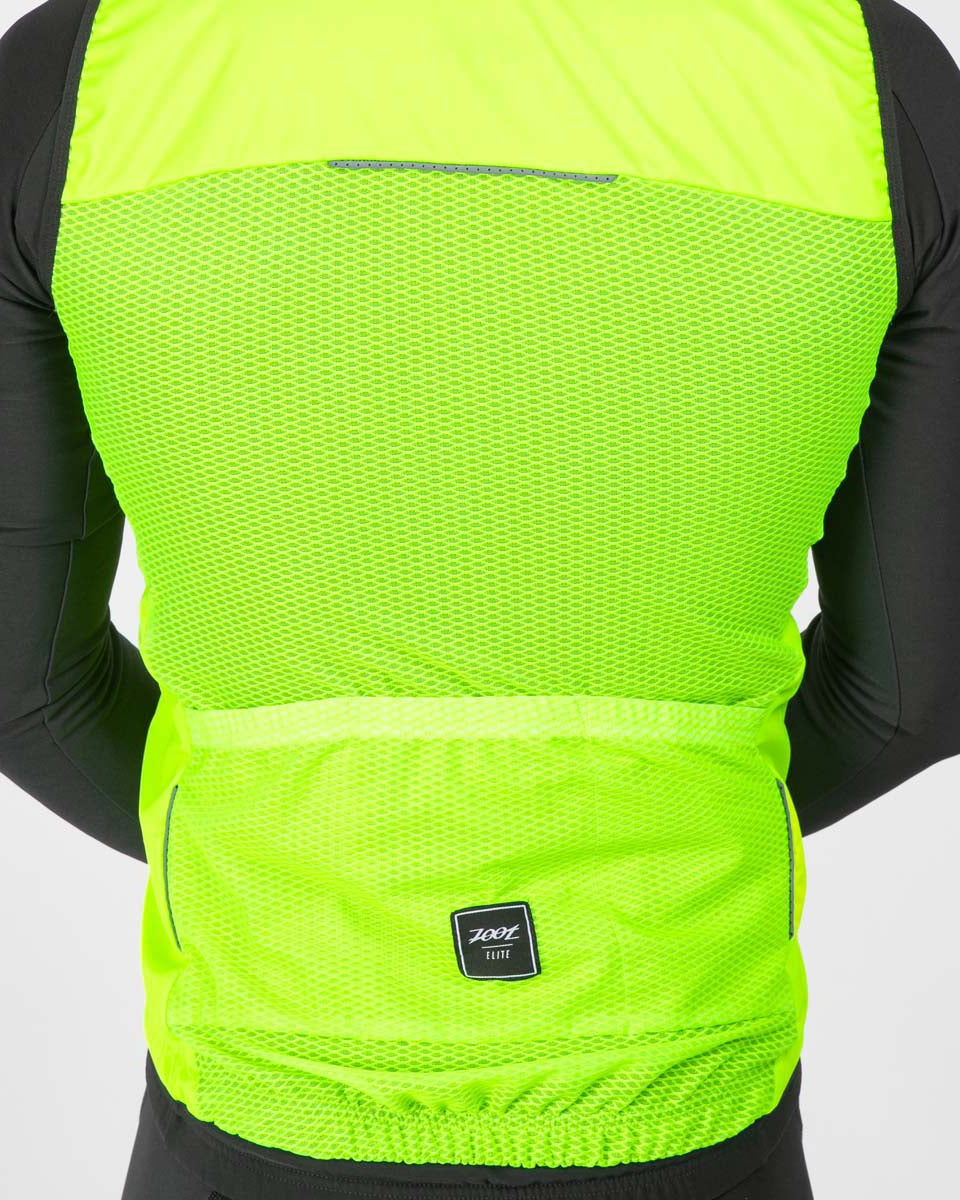 Zoot Sports CYCLE VESTS Men's Elite Cycle Vest - Safety Yellow