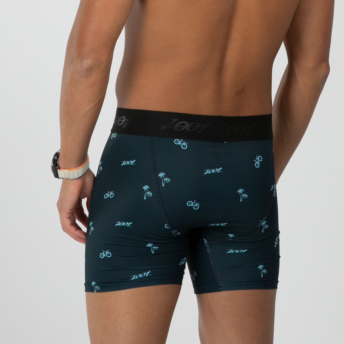Zoot Sports LIFESTYLE Men's Ltd Boxer Brief - Bikes & Palms