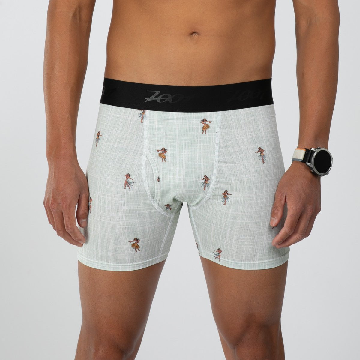 Zoot Sports LIFESTYLE Men's Ltd Boxer Brief - Hula Girl