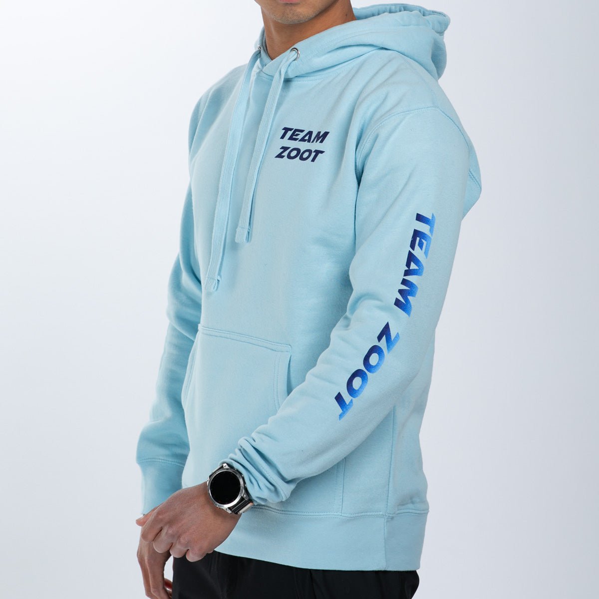 Zoot Sports LIFESTYLE Unisex Premium Pullover Hoodie - Team Zoot 2025 - Sky Blue