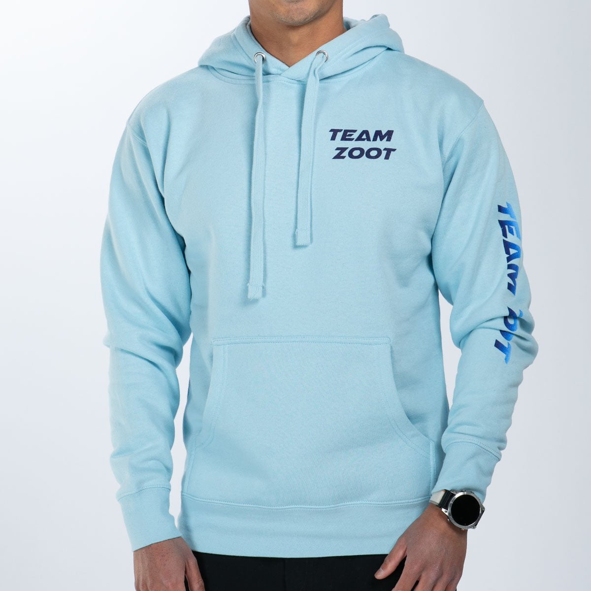 Zoot Sports LIFESTYLE Unisex Premium Pullover Hoodie - Team Zoot 2025 - Sky Blue